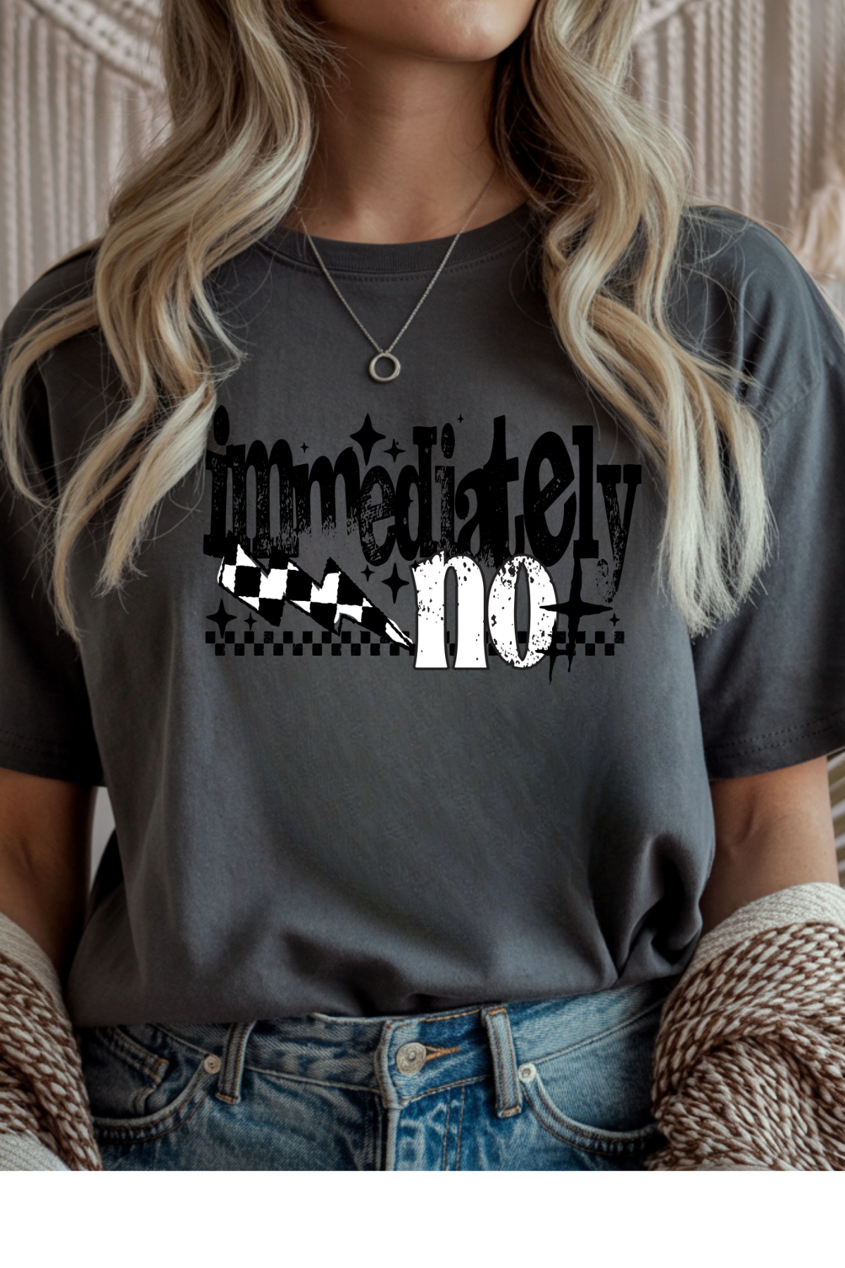 Immediately No Graphic Tee