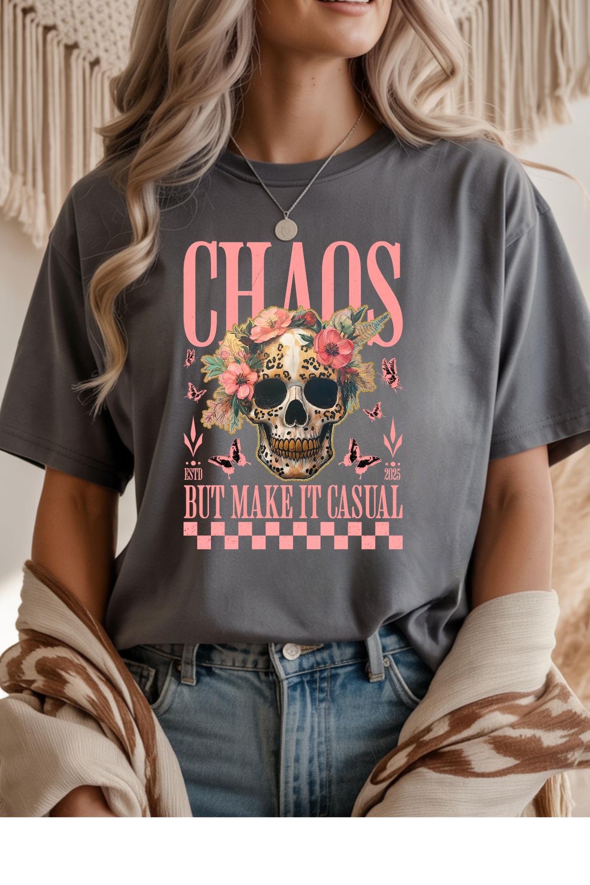 Casual Chaos Graphic Tee