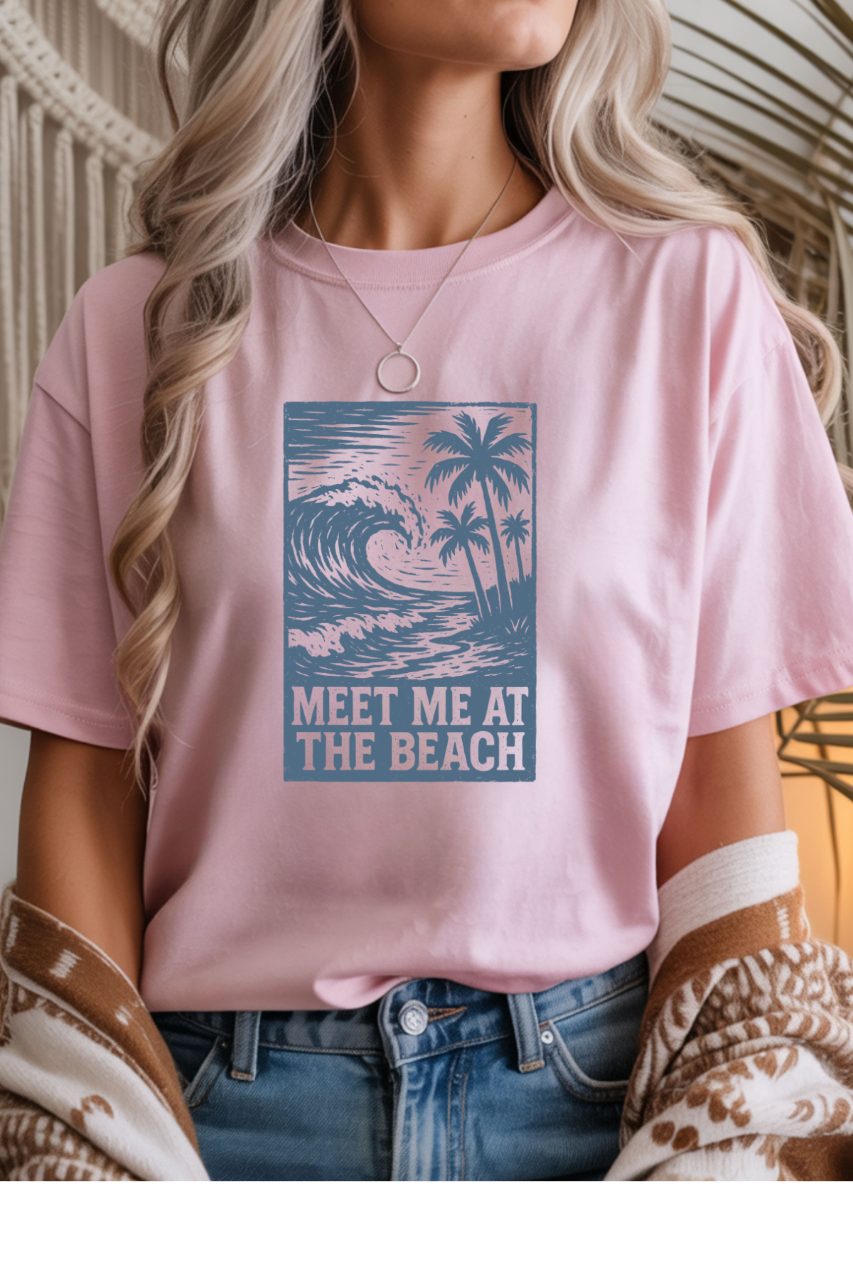 Meet Me At The Beach Graphic Tee