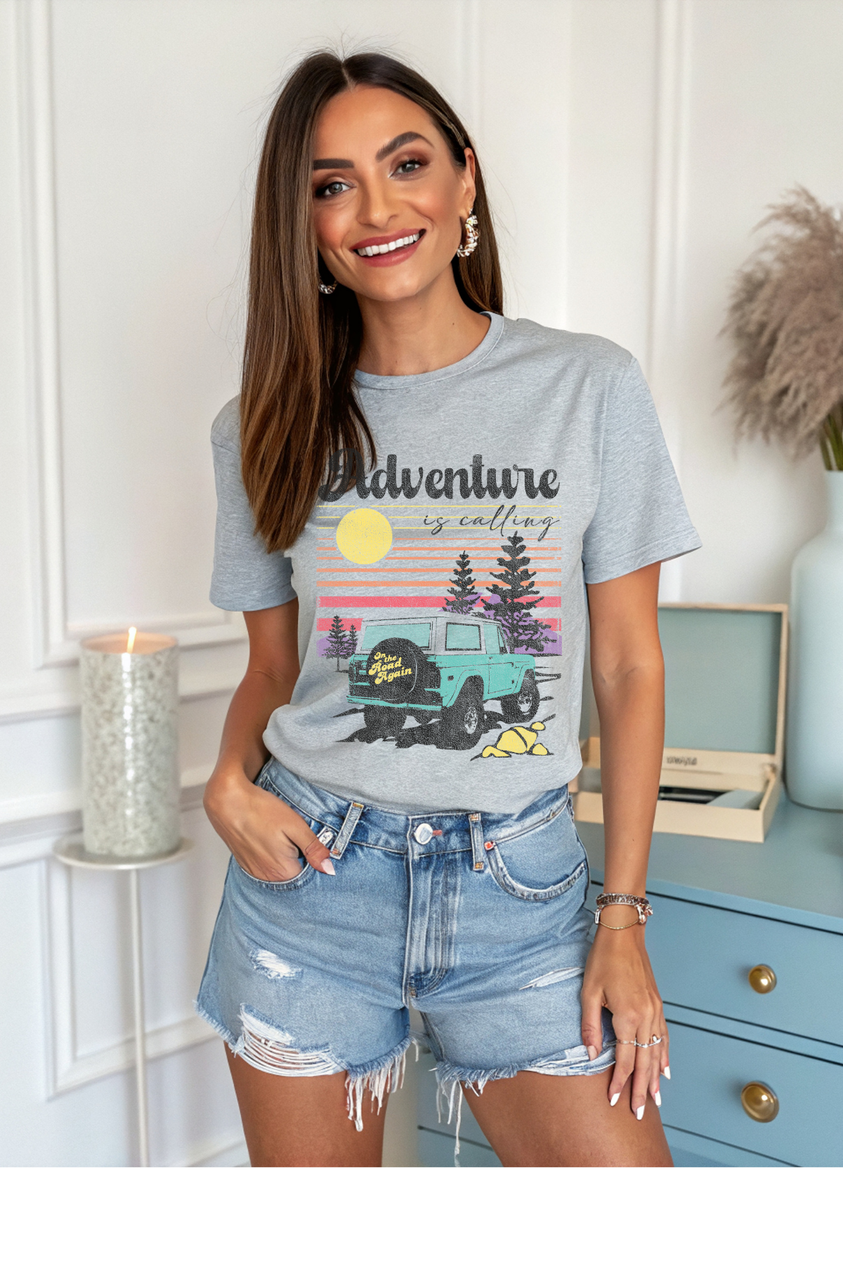 Adventure Is Calling Graphic Tee