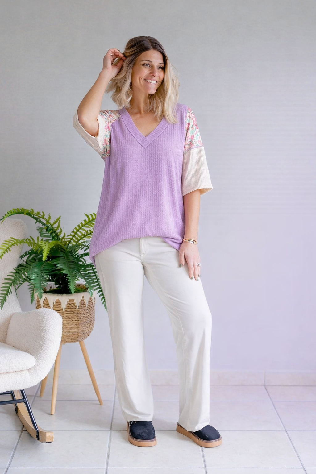 Petal Patchwork Top
