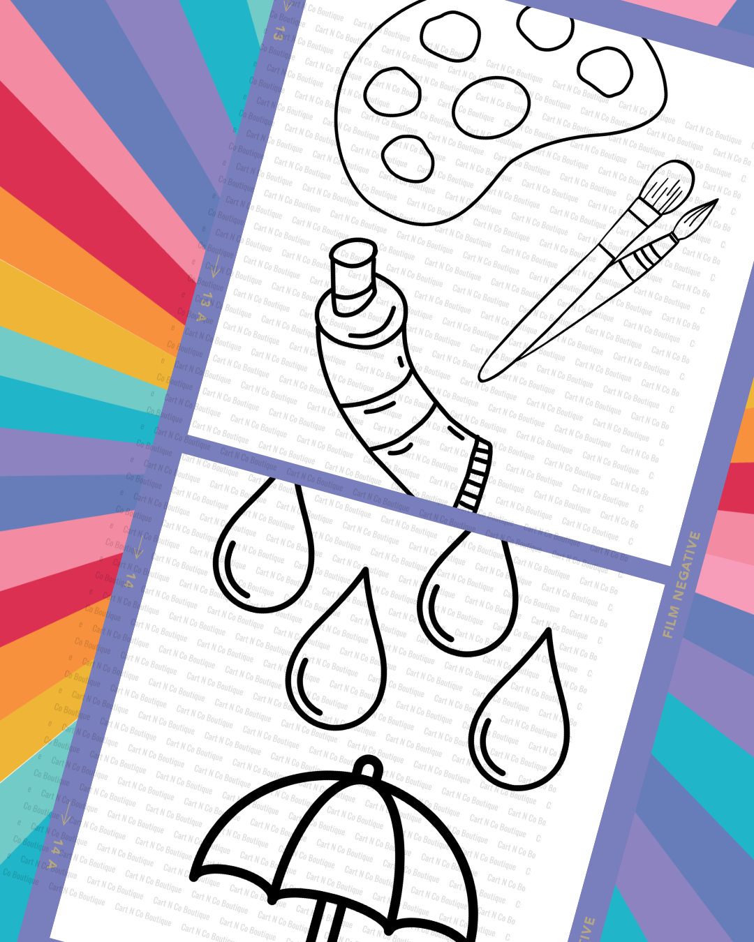 August Coloring Club