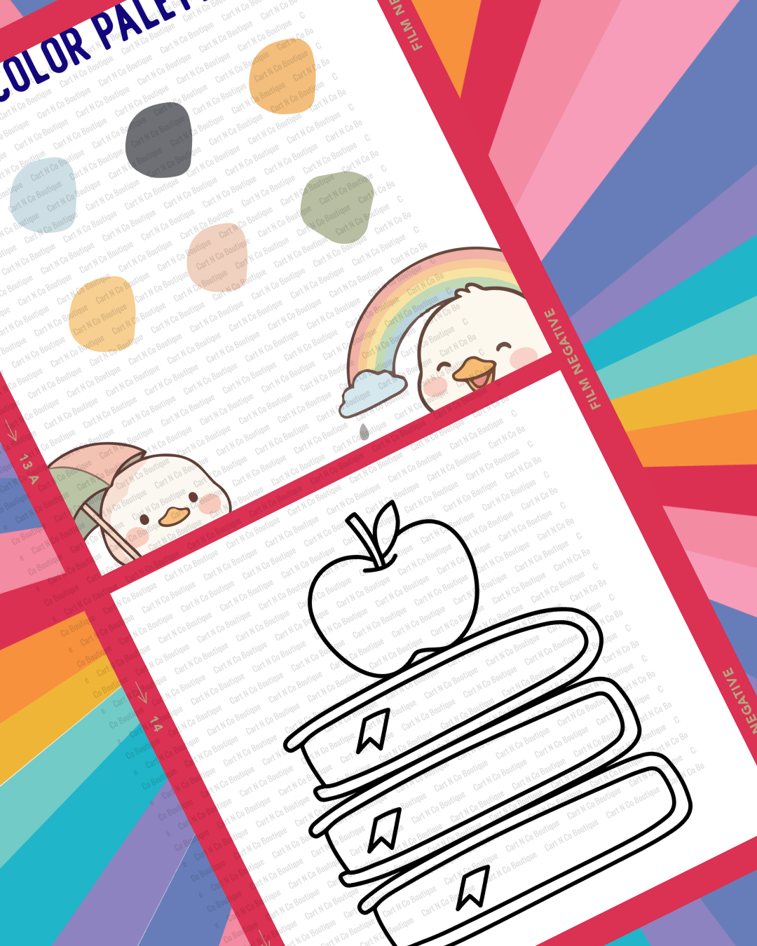 August Coloring Club