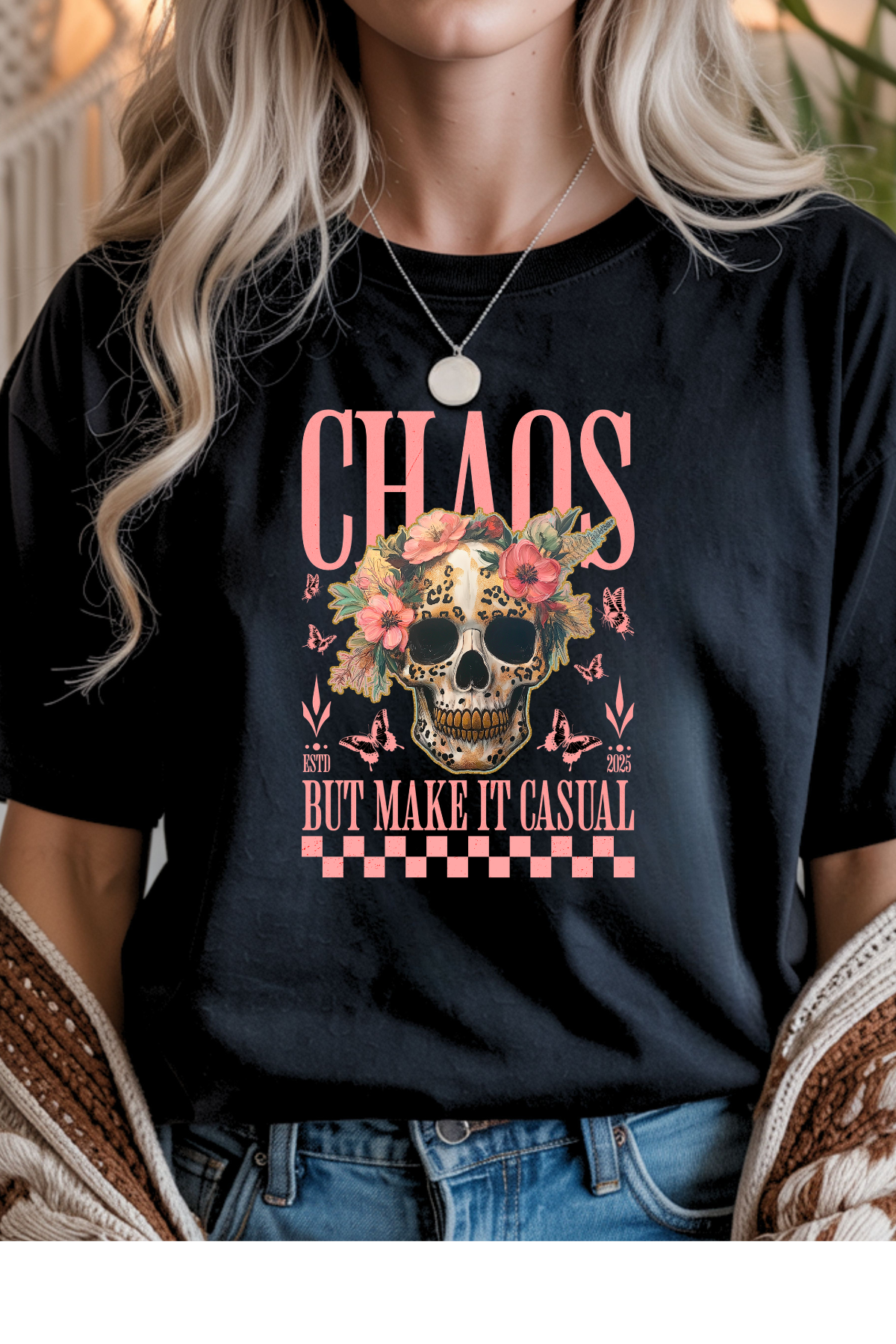Casual Chaos Graphic Tee