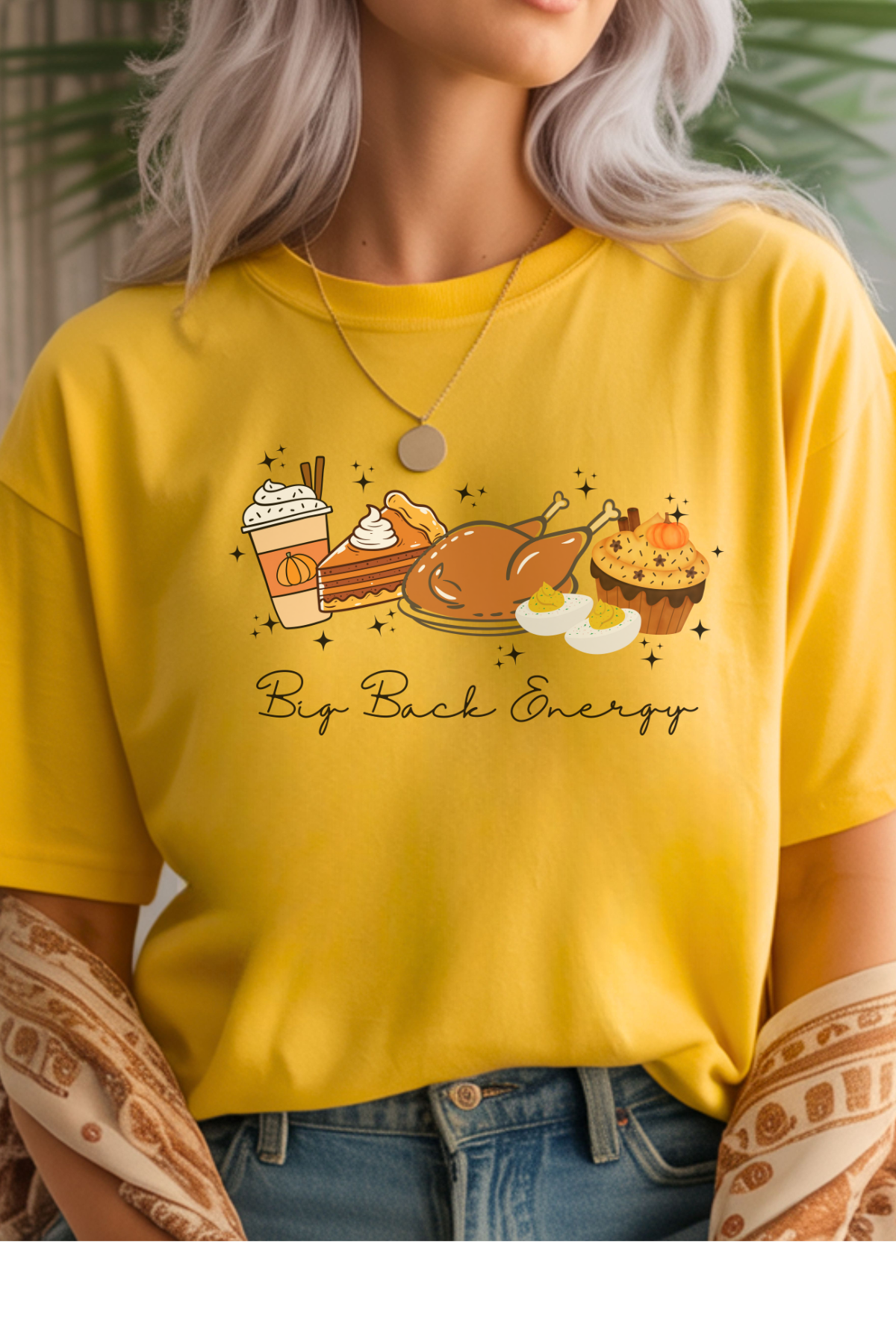 Big Back Energy Graphic Tee