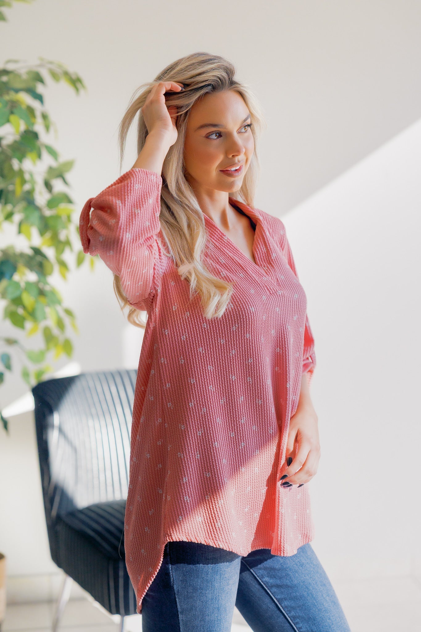 Faded Blush Top