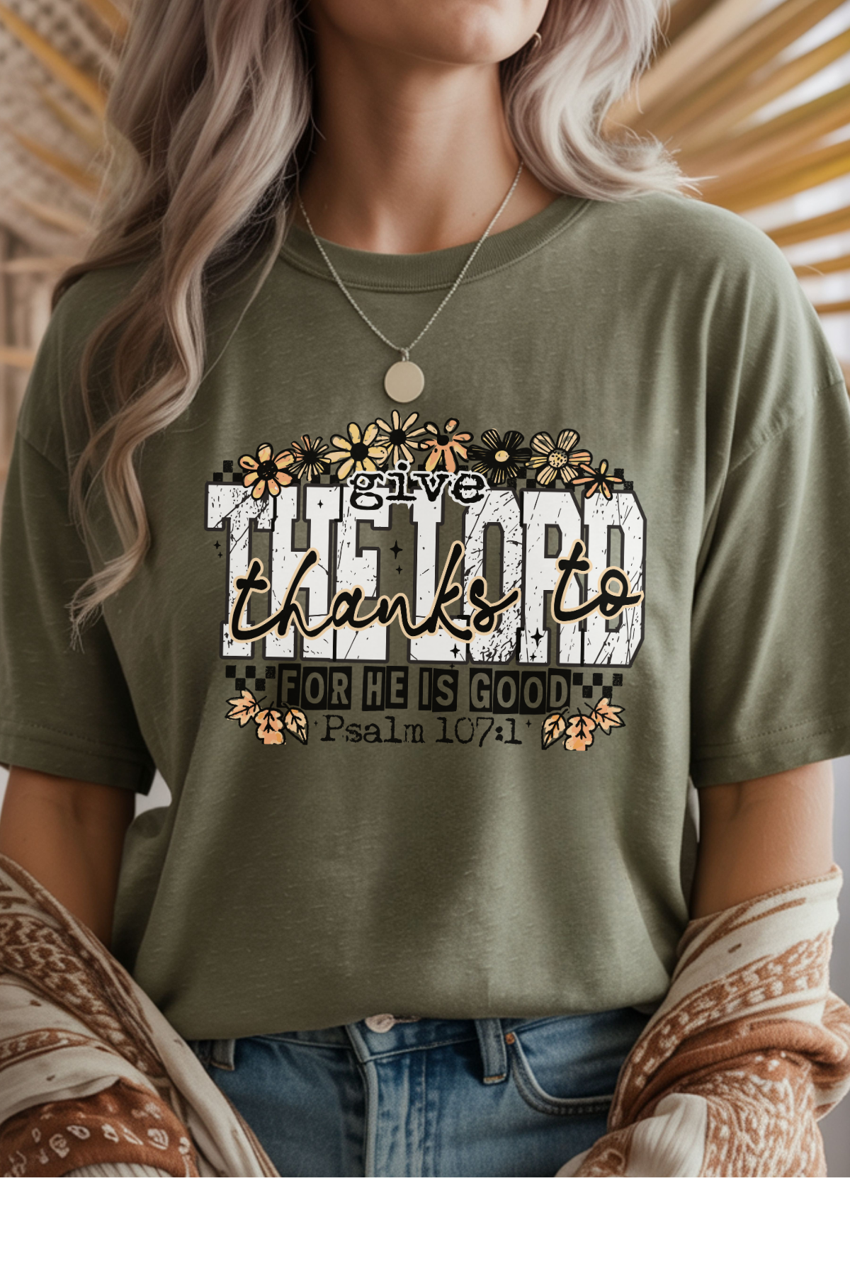 Give Thanks Graphic Tee