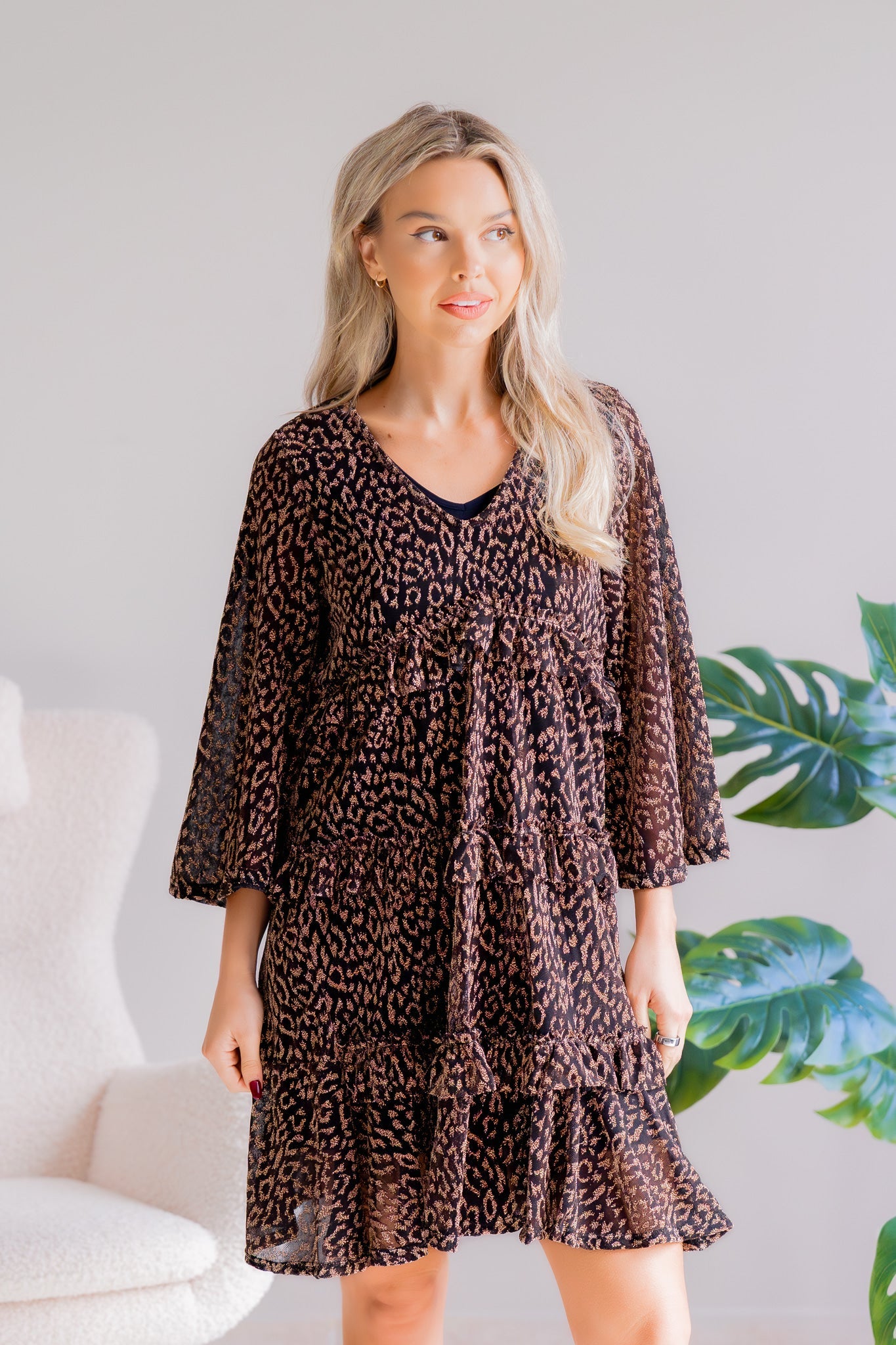 Dazzle Noir Dress