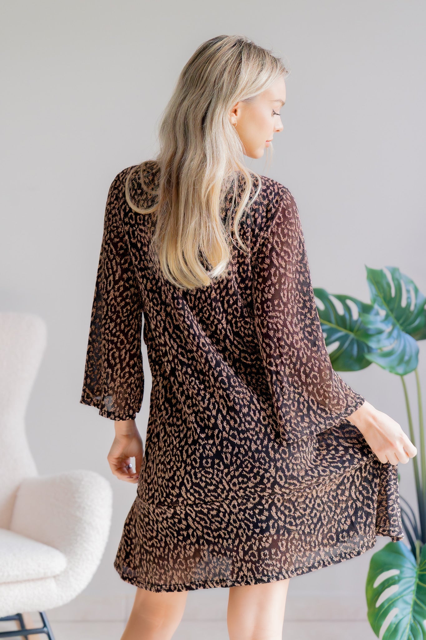 Dazzle Noir Dress