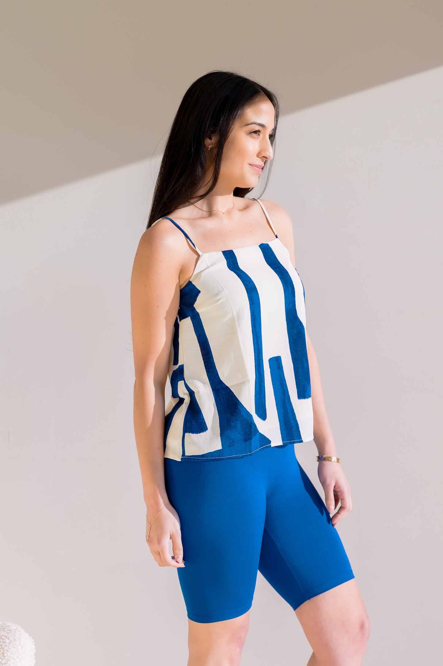 Misty Geometry Top
