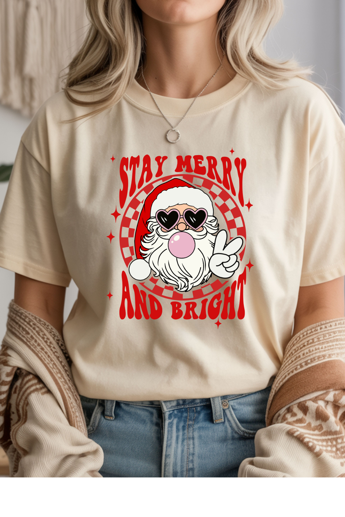 Stay Merry and Bright Graphic Tee