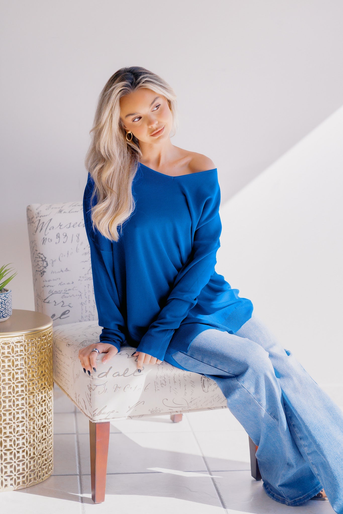 Royal Tide Sweater