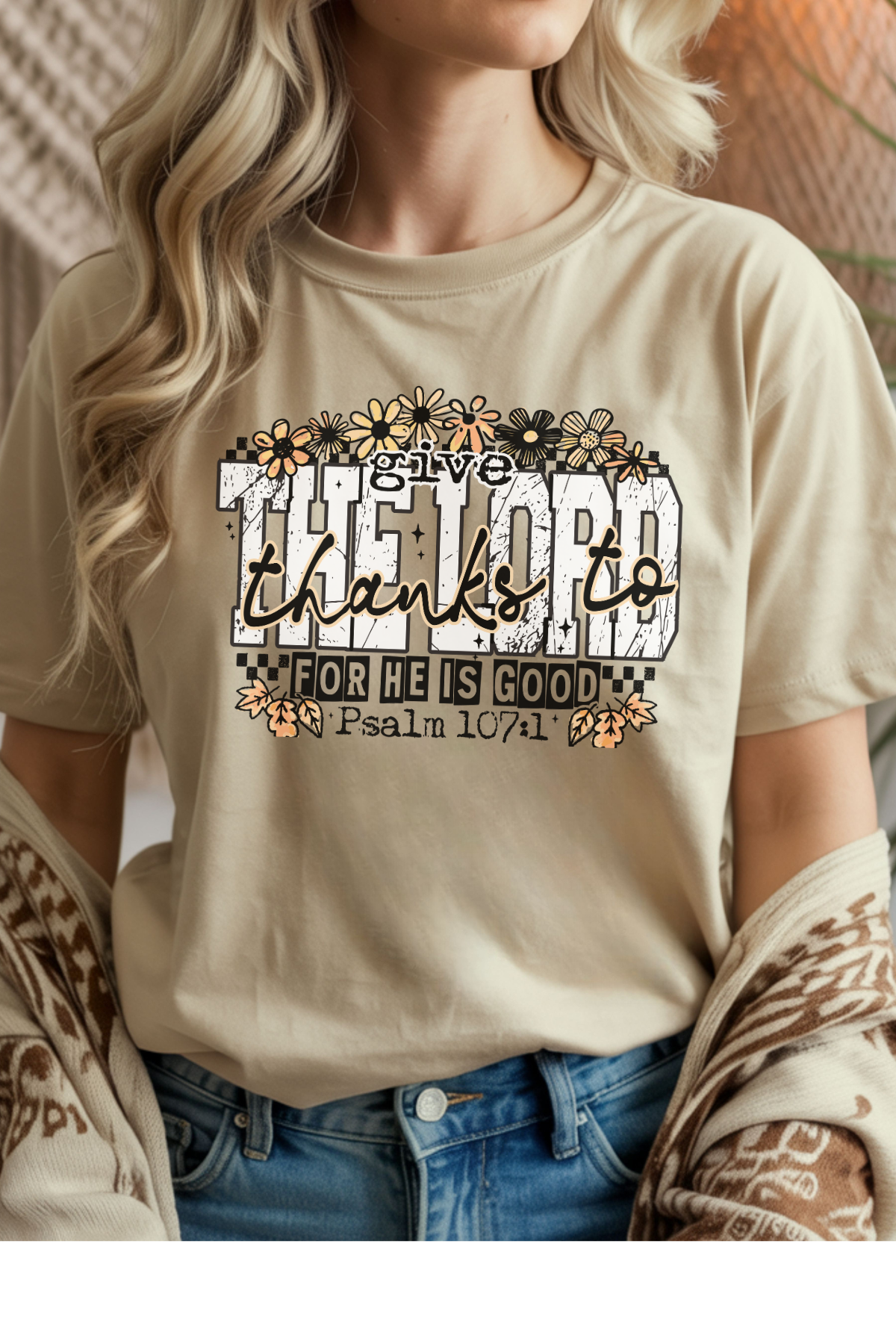 Give Thanks Graphic Tee