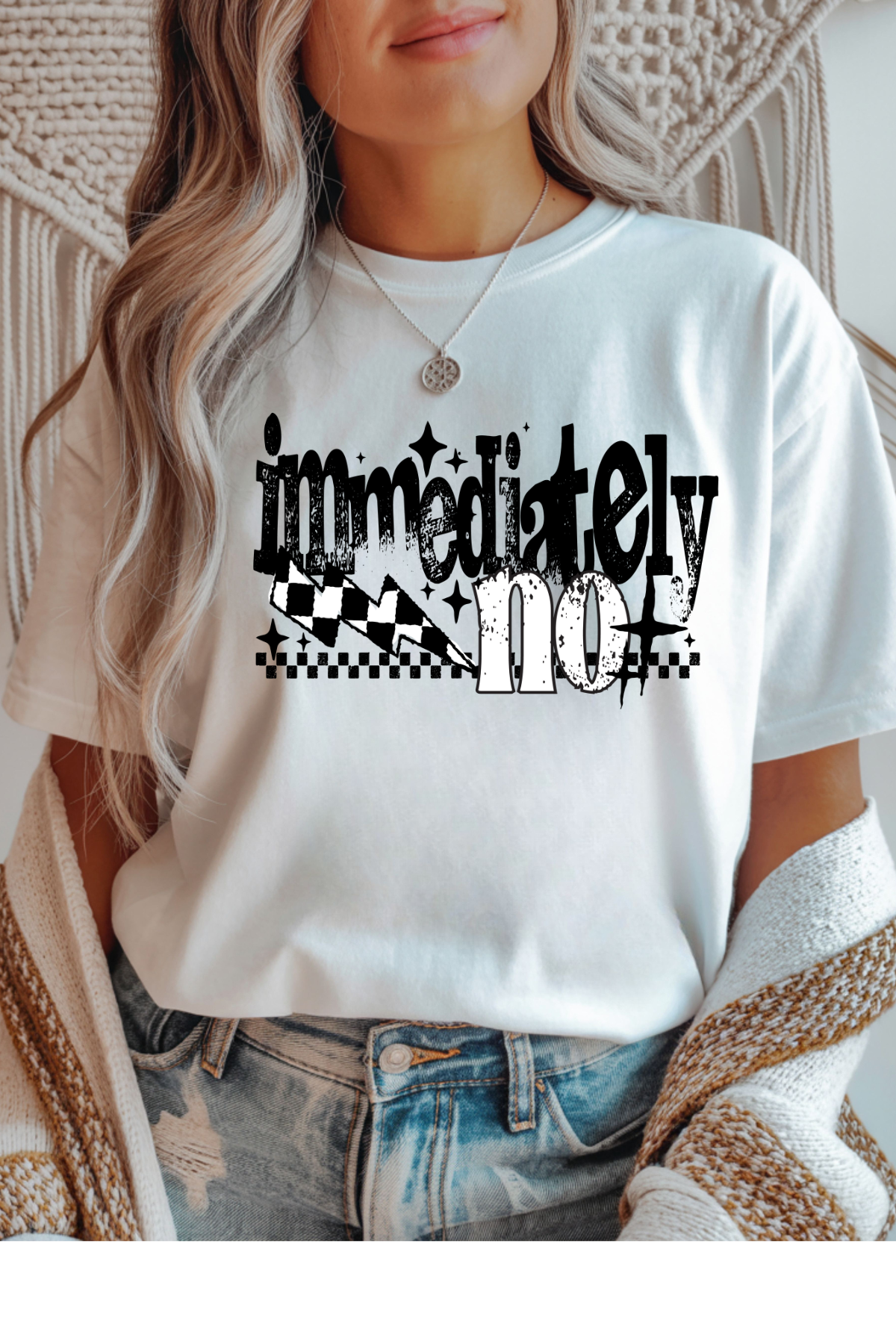 Immediately No Graphic Tee