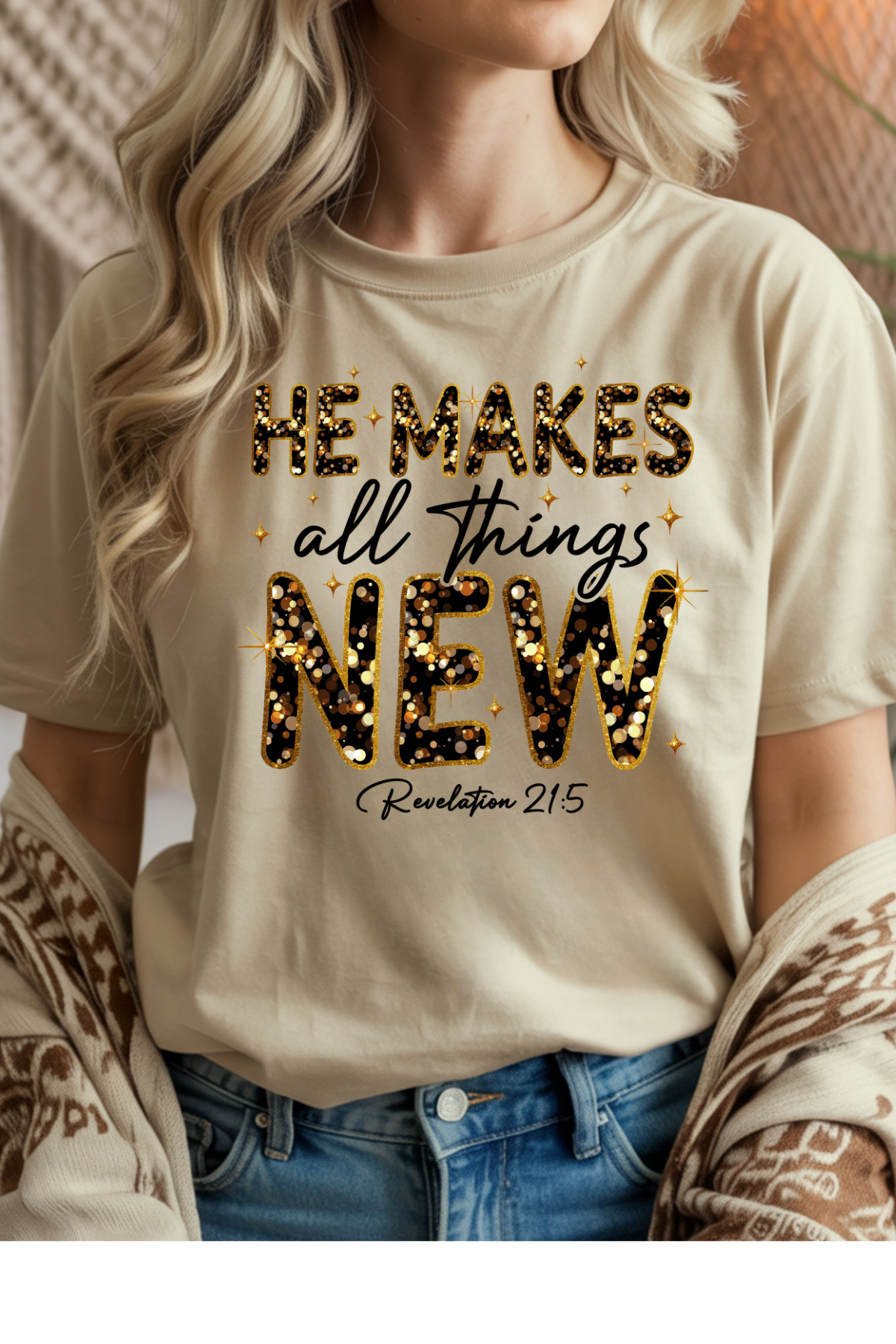 He Makes All Things Graphic Tee